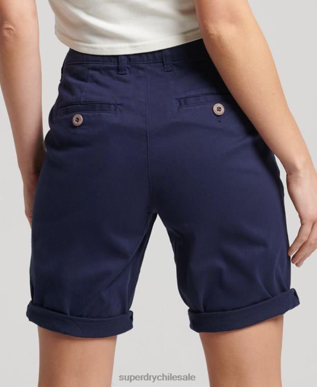 mujer Superdry Armada shorts chinos urbanos 2R68Z3163