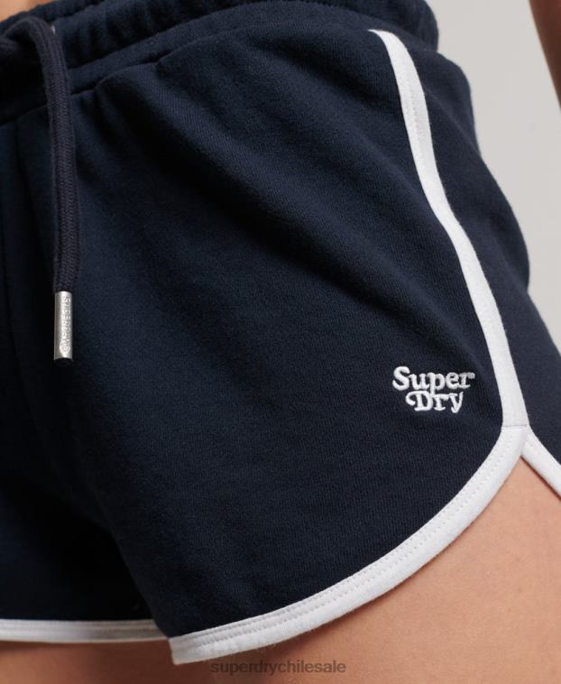 mujer Superdry Armada shorts de corredor de jersey vintage 2R68Z3157
