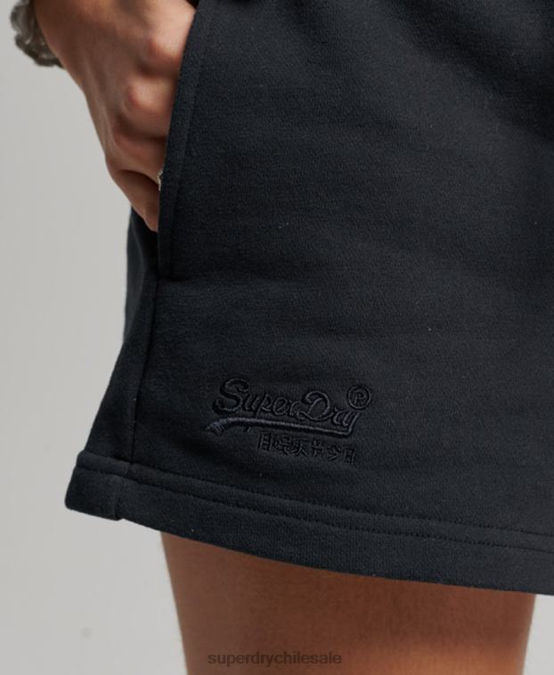 mujer Superdry Armada shorts de punto con logo vintage bordado 2R68Z3100