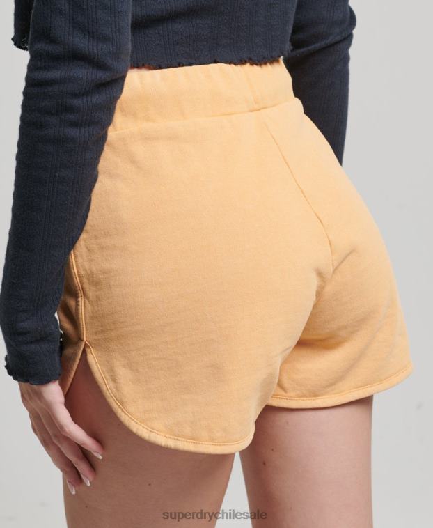 mujer Superdry marrón pantalones cortos de arcoiris 2R68Z2167