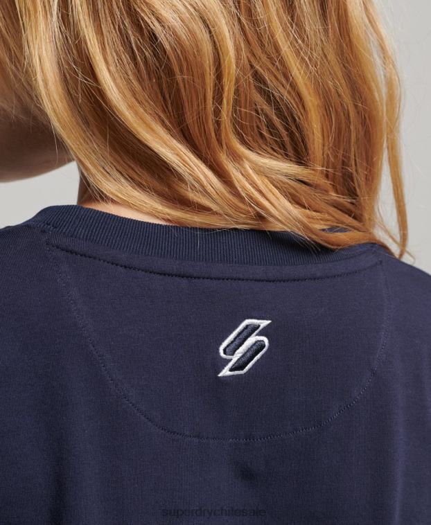 mujer Superdry Armada camiseta con gráfico de los 90 2R68Z2614