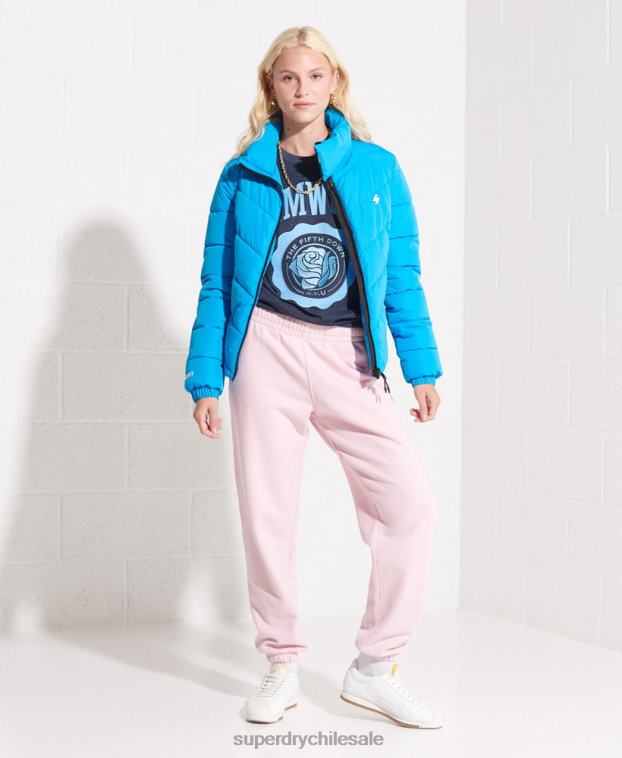mujer Superdry Armada universidad camiseta gráfica 2R68Z2744