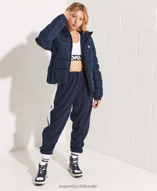 mujer Superdry Armada chamarra acolchada Spirit con cinta del logo Code 2R68Z5586