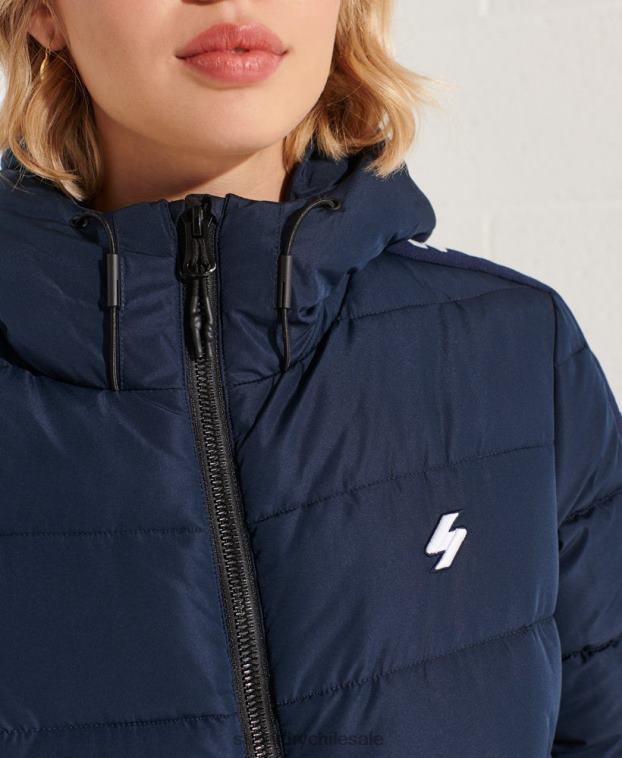 mujer Superdry Armada chamarra acolchada Spirit con cinta del logo Code 2R68Z5586