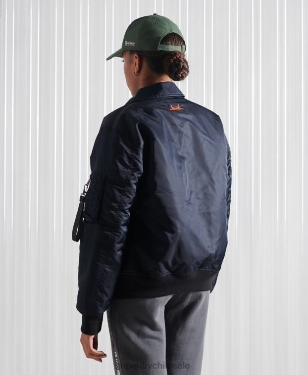 mujer Superdry Armada chamarra bomber energía ma2 2R68Z5523