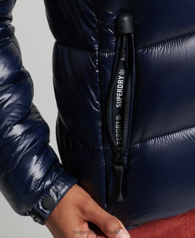 mujer Superdry Armada chamarra con capucha de montaña fuji 2R68Z5629