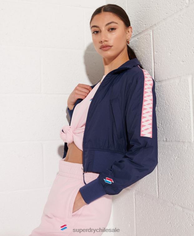 mujer Superdry Armada chamarra cortavientos code energy sd 2R68Z5510