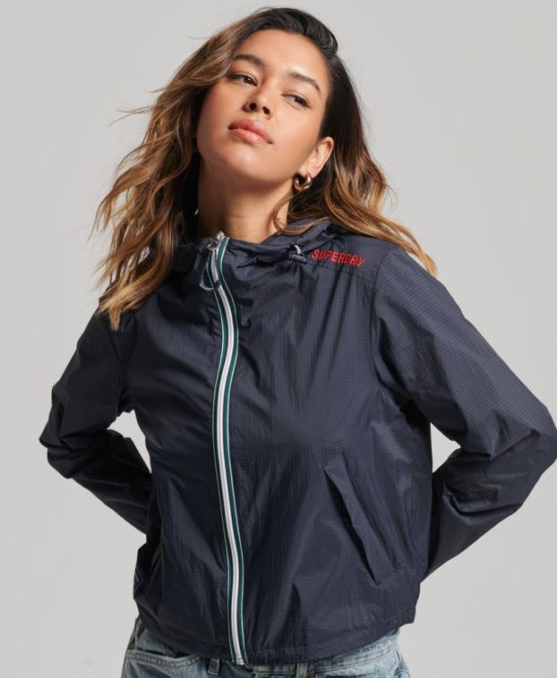 mujer Superdry Armada chamarra ligera con logo Code Standard 2R68Z3540