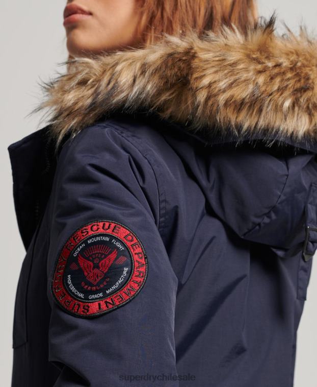 mujer Superdry Armada chamarra parka Everest 2R68Z5570