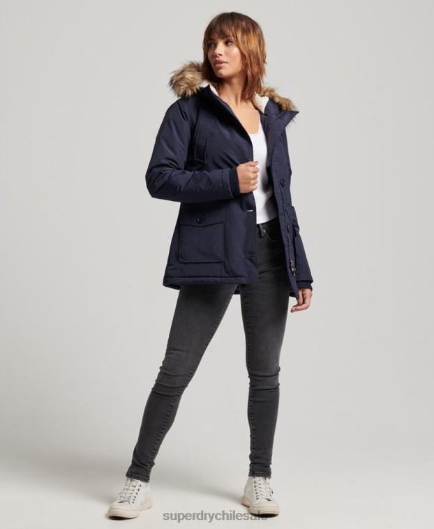 mujer Superdry Armada chamarra parka Everest 2R68Z5570