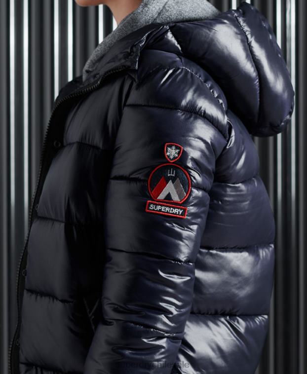mujer Superdry Armada chamarra toya de alto brillo 2R68Z3853