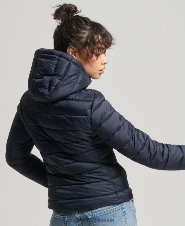 mujer Superdry Armada chaqueta acolchada clásica de fuji 2R68Z3657