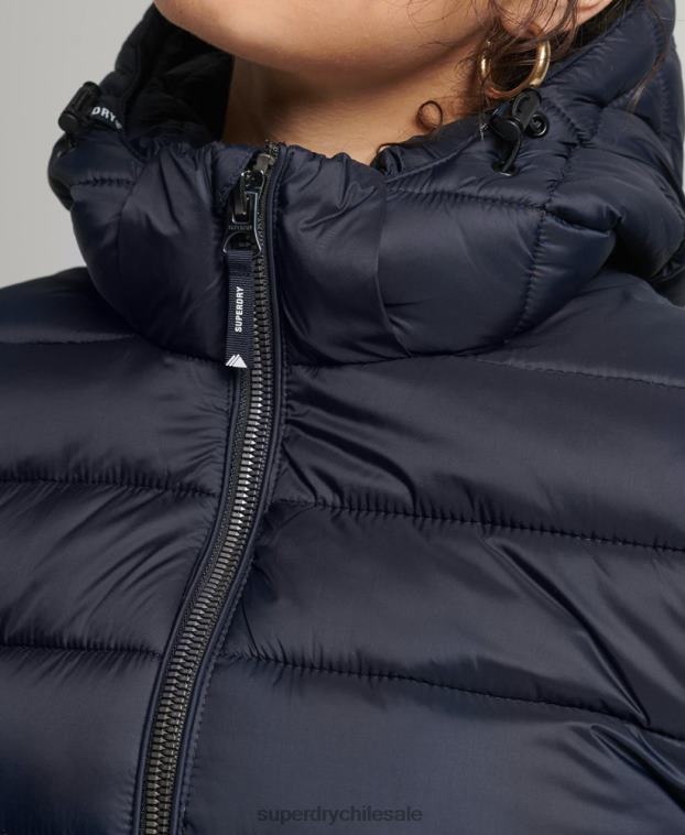 mujer Superdry Armada chaqueta acolchada clásica de fuji 2R68Z3657