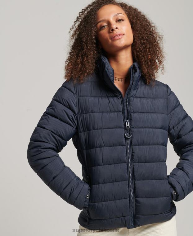 mujer Superdry Armada chaqueta acolchada con logo clásico 2R68Z5486