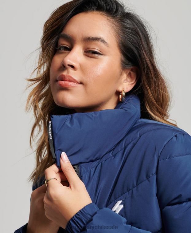 mujer Superdry Armada chaqueta acolchada deportiva sin capucha 2R68Z3760
