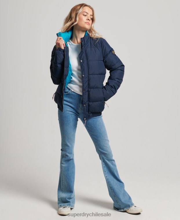mujer Superdry Armada chaqueta acolchada retro source 2R68Z5439