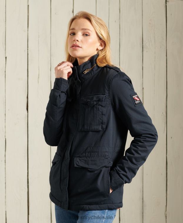 mujer Superdry Armada chaqueta clásica de rookie borg 2R68Z5583