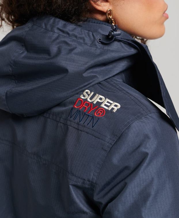 mujer Superdry Armada chaqueta cortavientos mountain sd 2R68Z3558