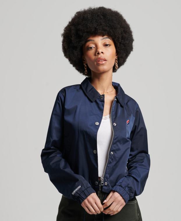 mujer Superdry Armada chaqueta de entrenador esencial 2R68Z5425