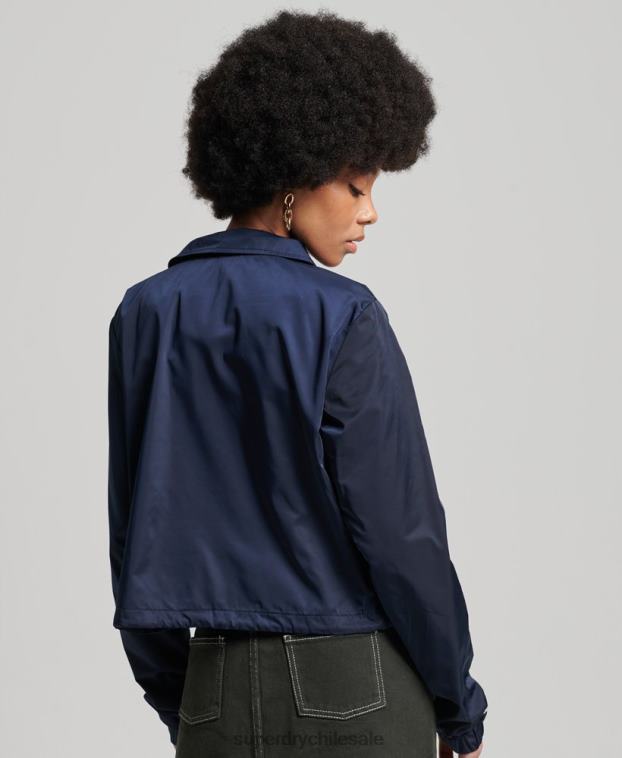 mujer Superdry Armada chaqueta de entrenador esencial 2R68Z5425