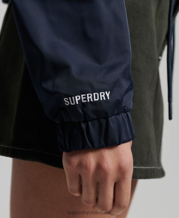 mujer Superdry Armada chaqueta de entrenador esencial 2R68Z5425