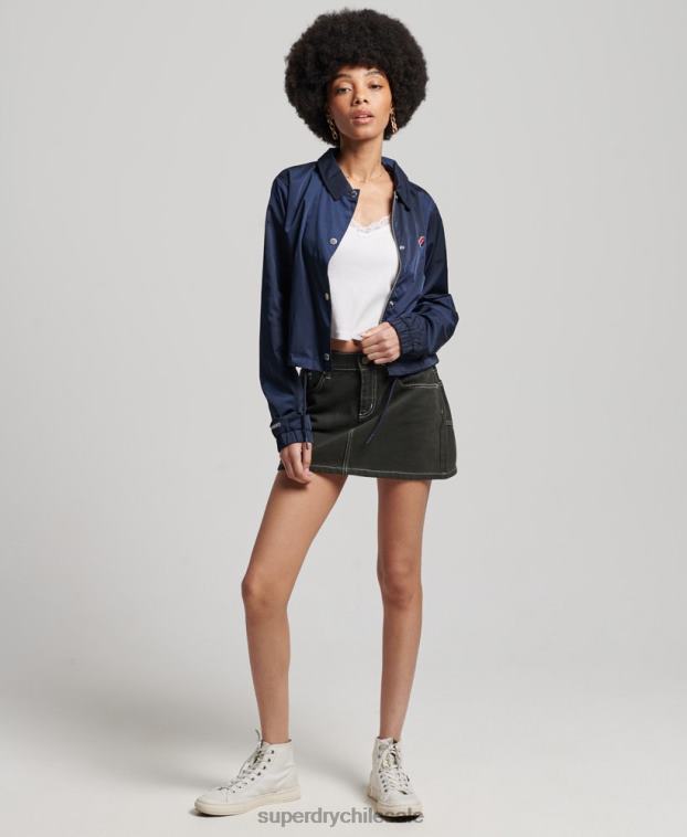 mujer Superdry Armada chaqueta de entrenador esencial 2R68Z5425