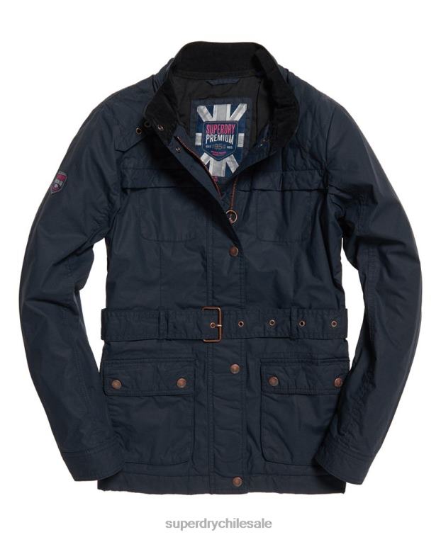 mujer Superdry Armada chaqueta de trial cuatro bolsillos 2R68Z3860