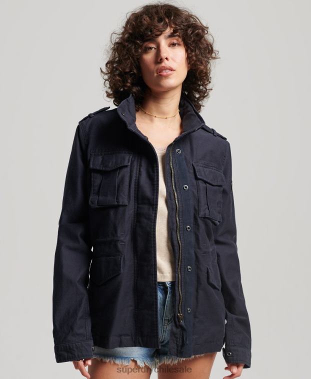 mujer Superdry Armada chaqueta m65 antigua 2R68Z3520