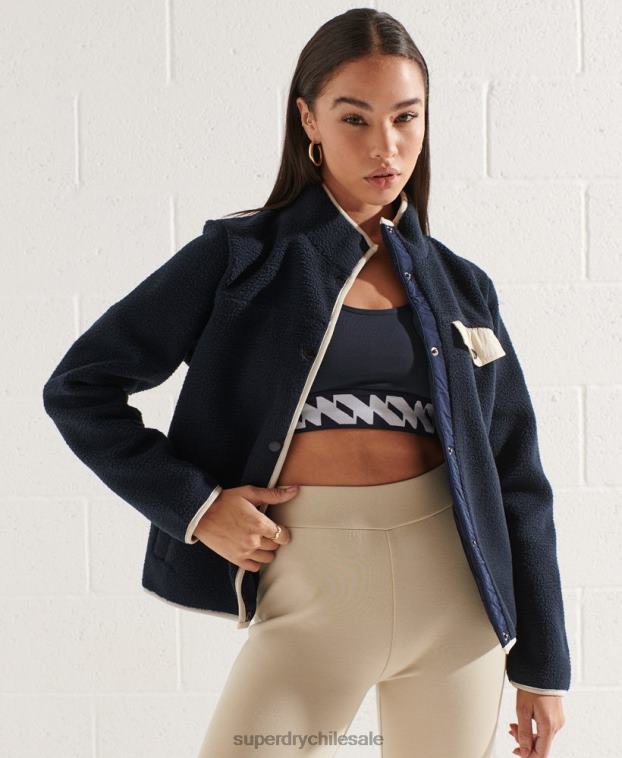 mujer Superdry Armada chaqueta polar de expedición 2R68Z6056