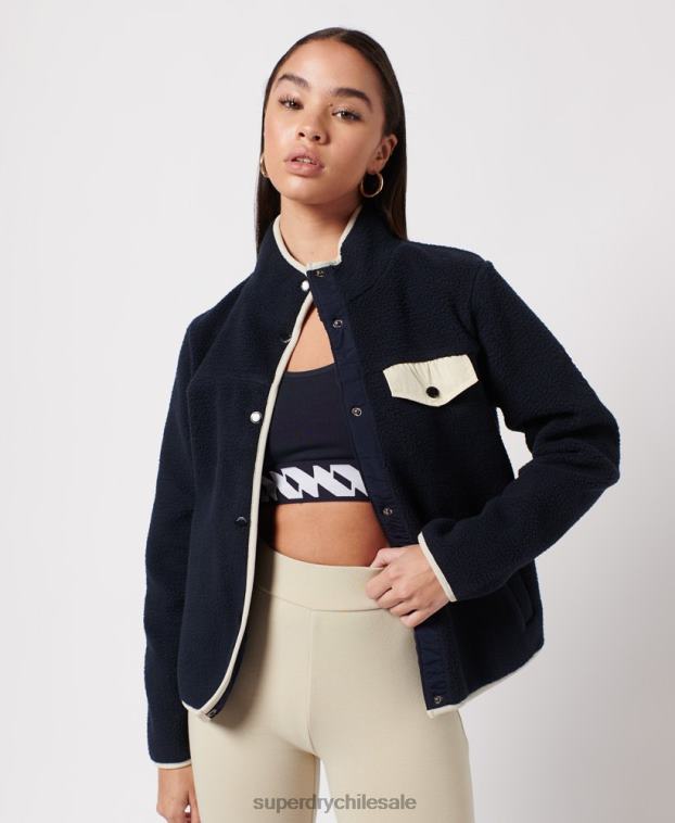 mujer Superdry Armada chaqueta polar de expedición 2R68Z6056