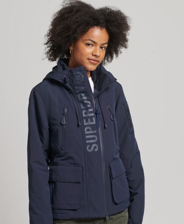 mujer Superdry Armada cortavientos con capucha ultimate sd 2R68Z3587