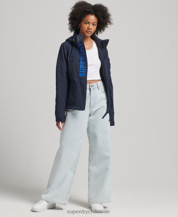 mujer Superdry Armada cortavientos con capucha ultimate sd 2R68Z3664