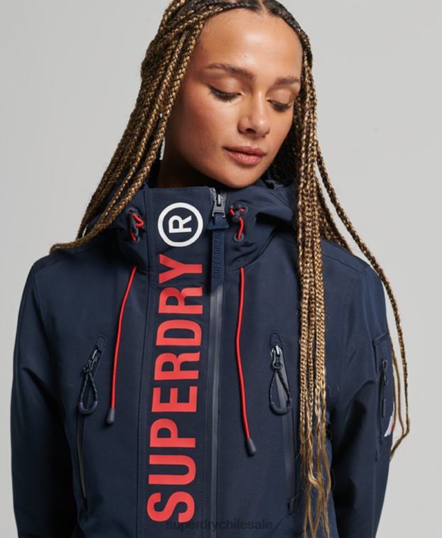 mujer Superdry Armada cortavientos con capucha ultimate sd 2R68Z3738