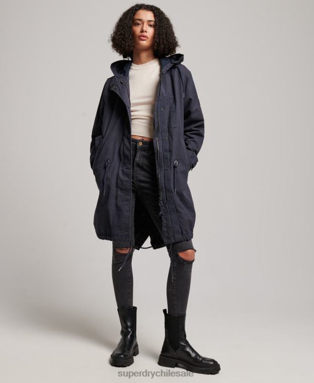 mujer Superdry Armada parka de campo vintage 2R68Z2163