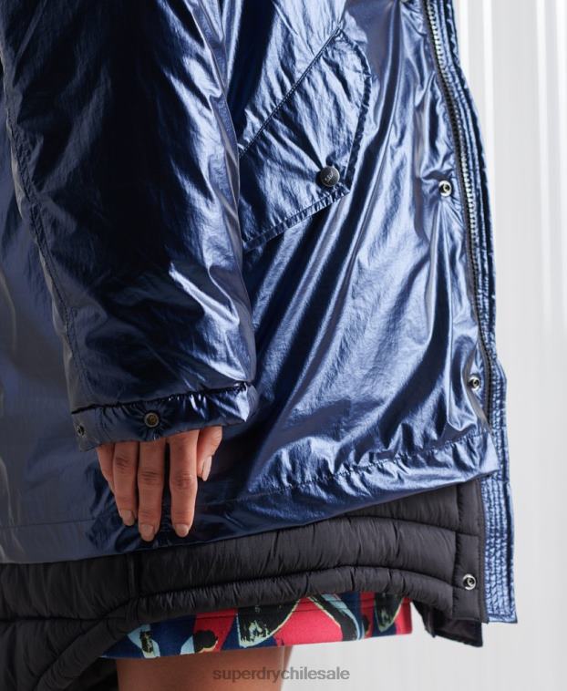 mujer Superdry Armada parka doble sdx de edición limitada 2R68Z1192