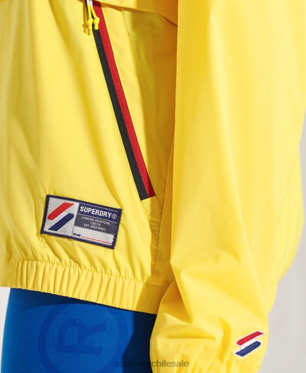 mujer Superdry amarillo chamarra ligera code sport 2R68Z5637