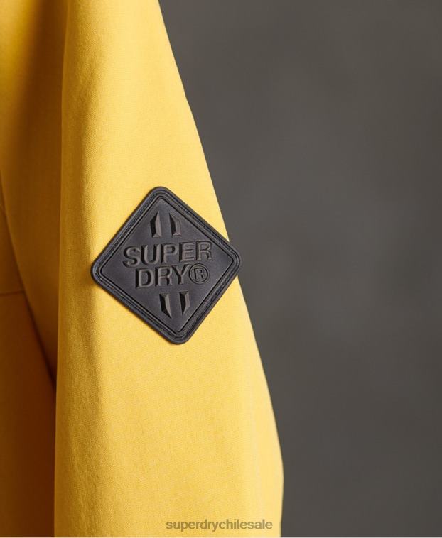 mujer Superdry amarillo eco playa cagoule 2R68Z5608