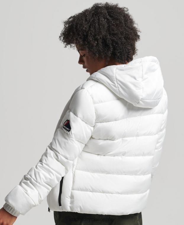 mujer Superdry blanco espíritu deportivo globo 2R68Z5556