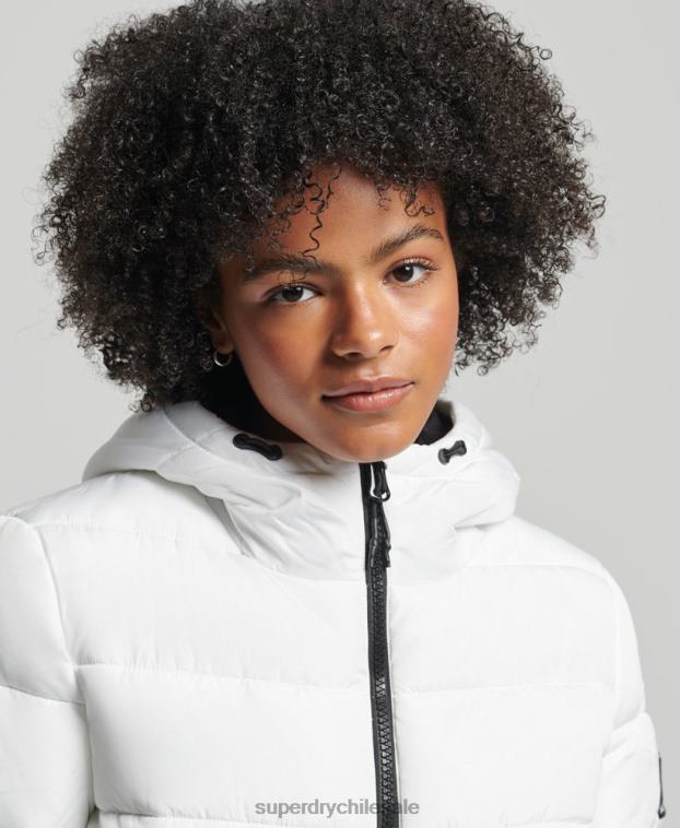 mujer Superdry blanco espíritu deportivo globo 2R68Z5556