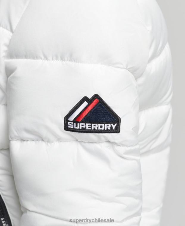 mujer Superdry blanco espíritu deportivo globo 2R68Z5556