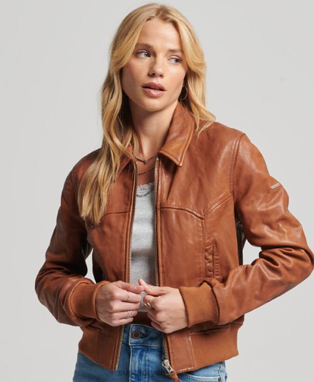 mujer Superdry broncearse chaqueta de club independiente 2R68Z5417