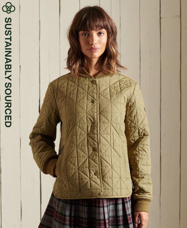 mujer Superdry broncearse chaqueta interior 2R68Z5732