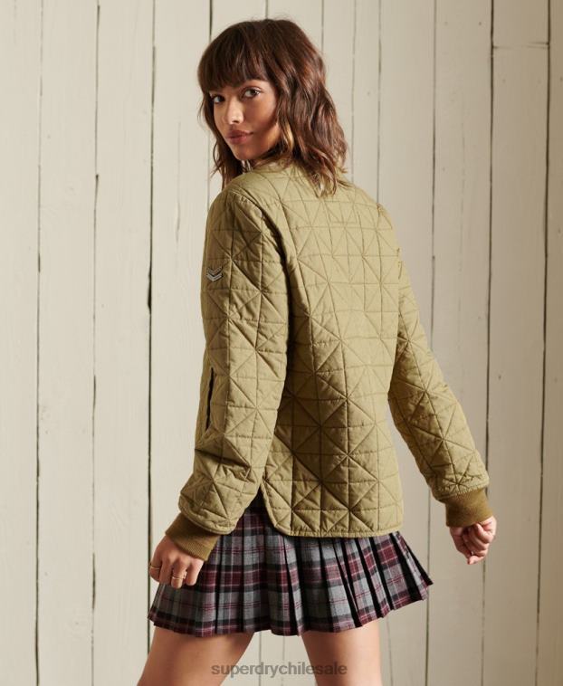 mujer Superdry broncearse chaqueta interior 2R68Z5732