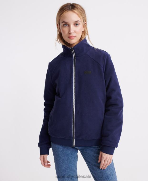 mujer Superdry crema chamarra esencial 4 en 1 de manga larga 2R68Z3857