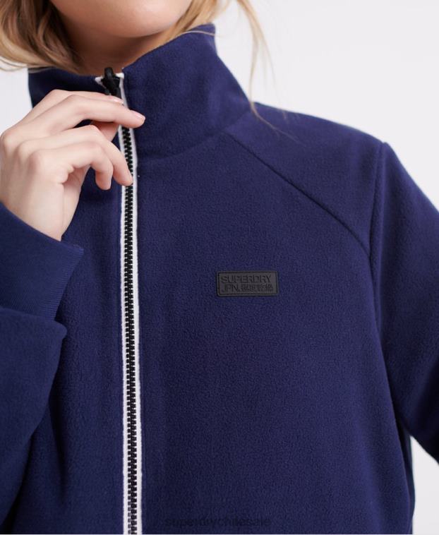 mujer Superdry crema chamarra esencial 4 en 1 de manga larga 2R68Z3857