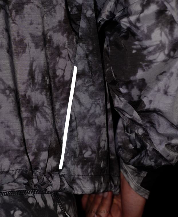 mujer Superdry gris correr capa de lluvia ligera 2R68Z5665