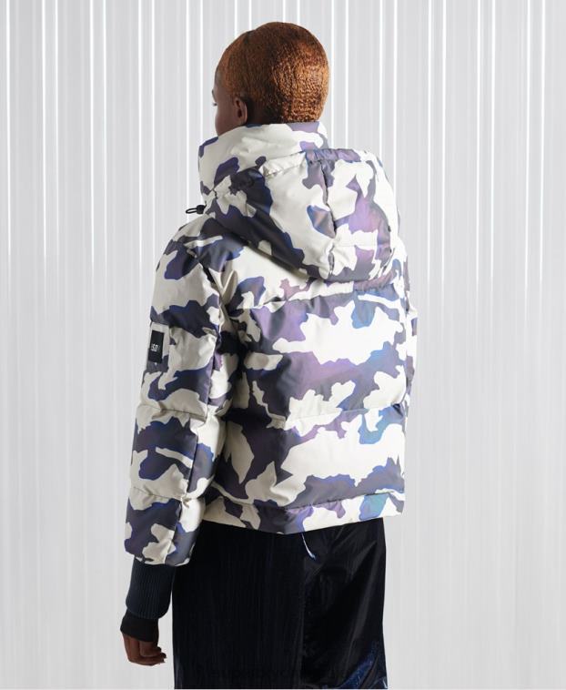 mujer Superdry multi chaqueta reflectante sdx edición limitada 2R68Z5622