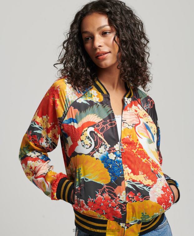 mujer Superdry multi chaqueta suikajan con estampado vintage 2R68Z3521