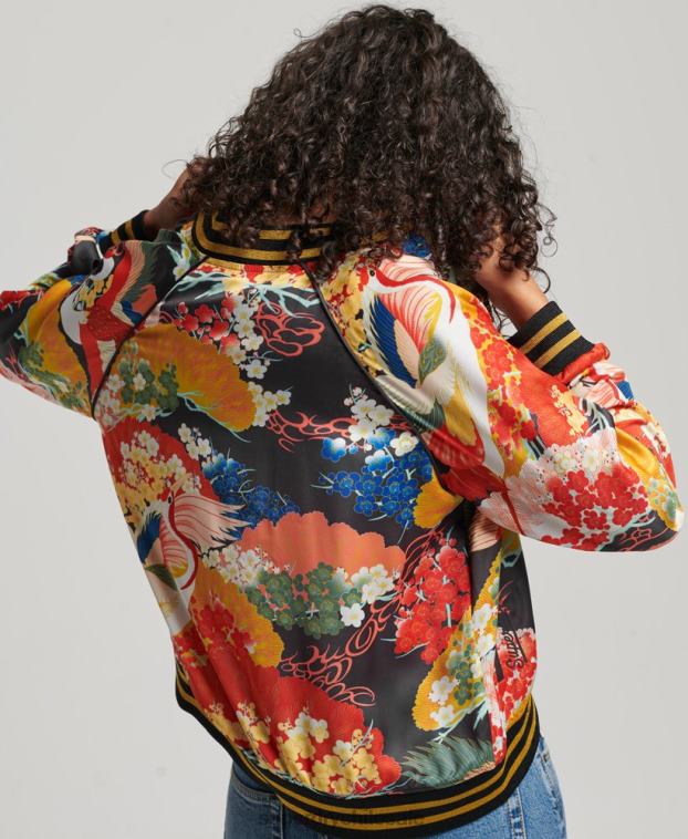 mujer Superdry multi chaqueta suikajan con estampado vintage 2R68Z3521