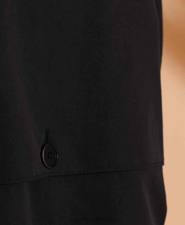 mujer Superdry negro Mac clásico de edición limitada 2R68Z3849